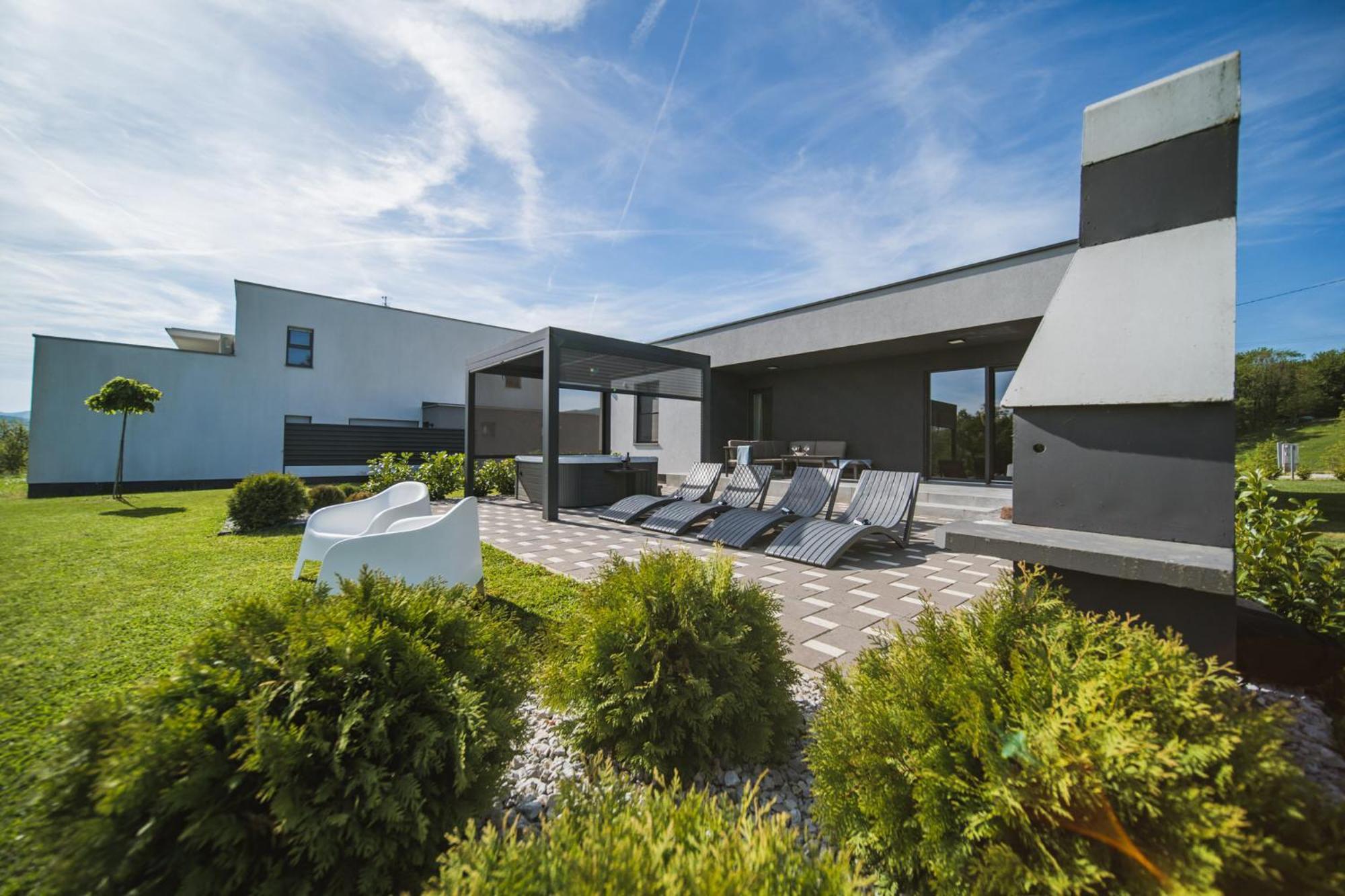 K Relax Place, Varazdinske Toplice, Modern Home With Sauna, Jacuzzi, Wifi Luaran gambar