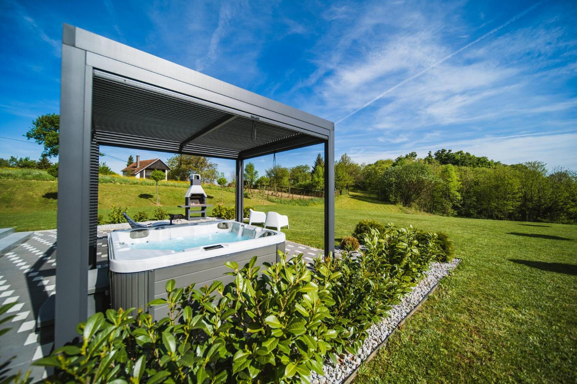 K Relax Place, Varazdinske Toplice, Modern Home With Sauna, Jacuzzi, Wifi Luaran gambar