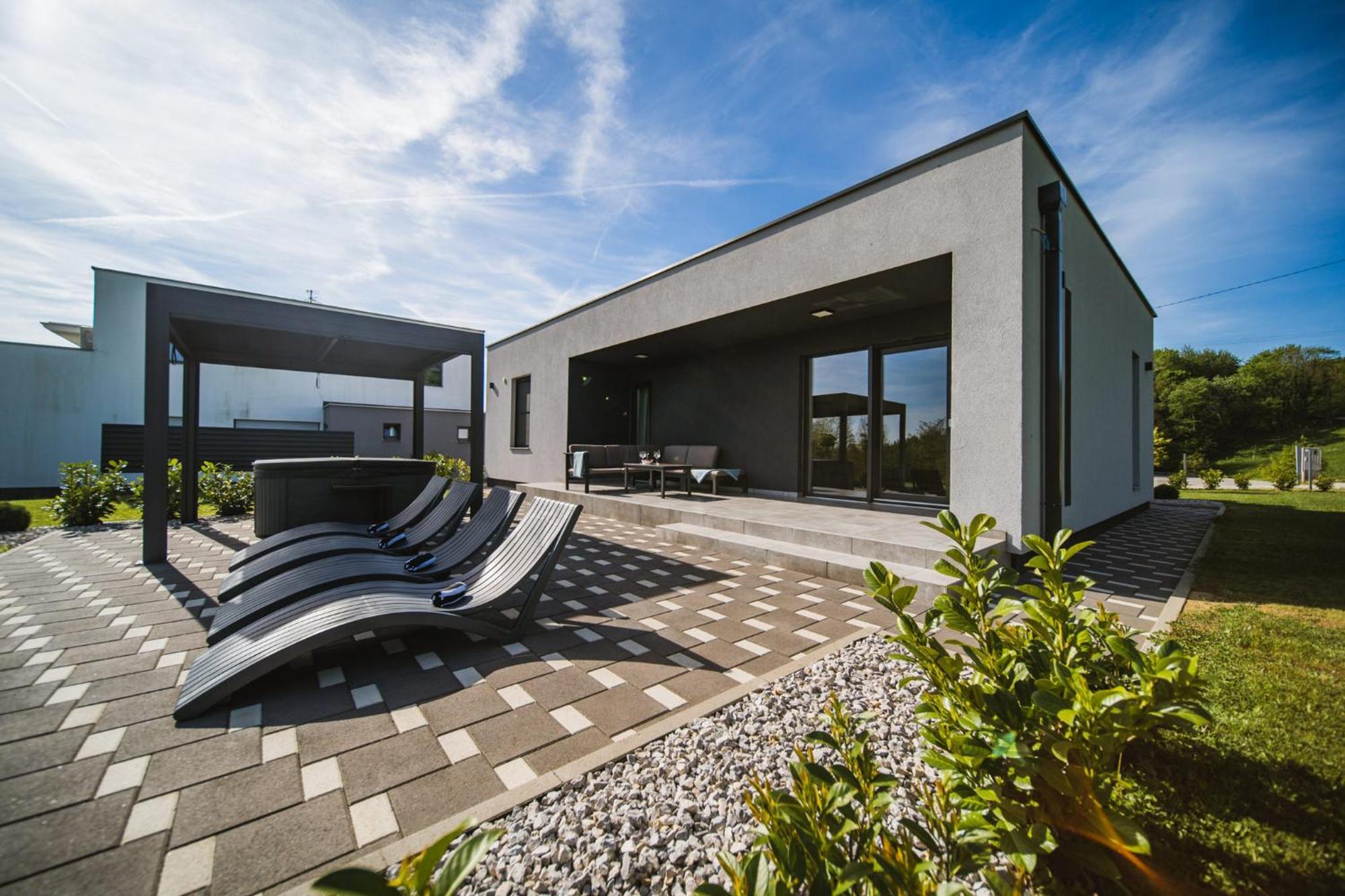 K Relax Place, Varazdinske Toplice, Modern Home With Sauna, Jacuzzi, Wifi Luaran gambar